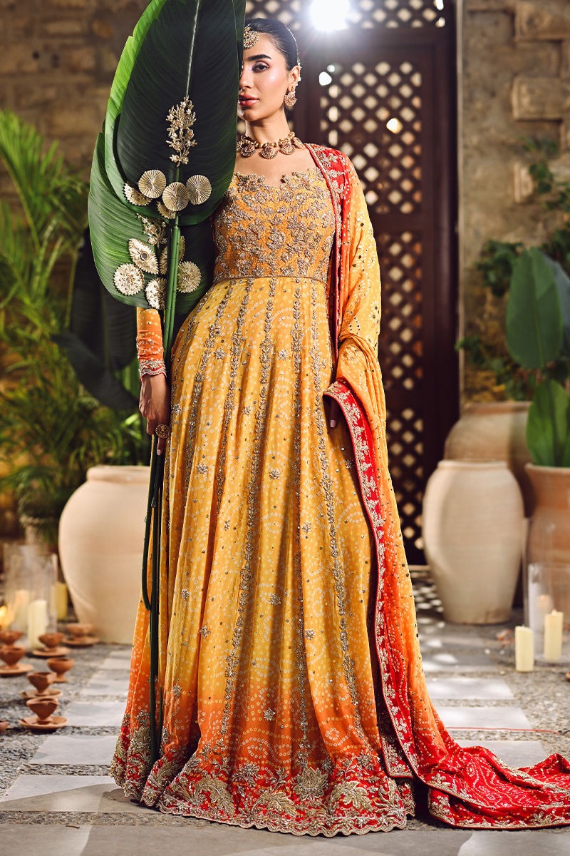 ✨ Luxury Embroidered Chiffon Maxi Suit with Silk Trouser & Chiffon Dupatta ✨