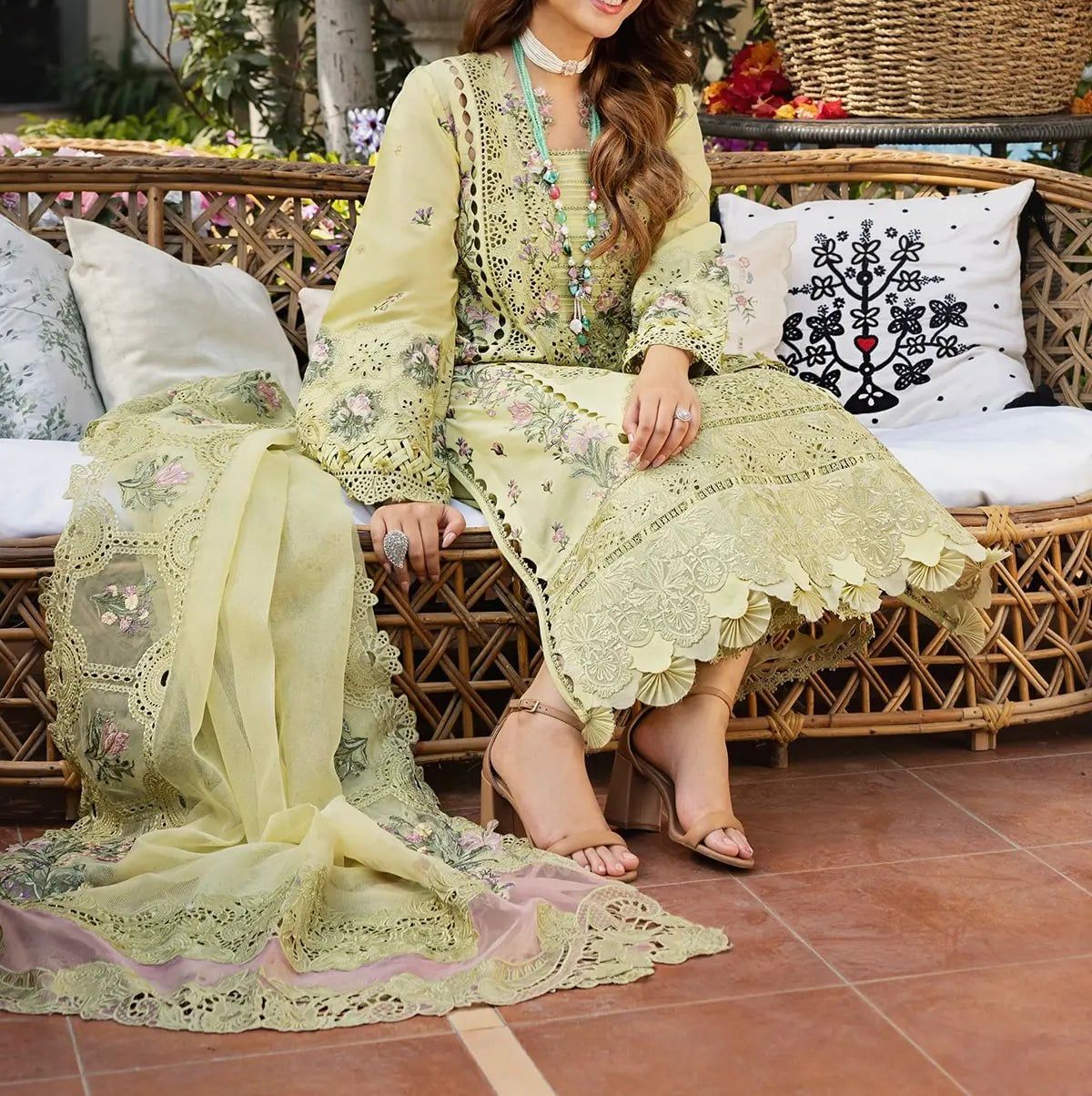 3 Piece Ready To Wear Khaddi&Cotton