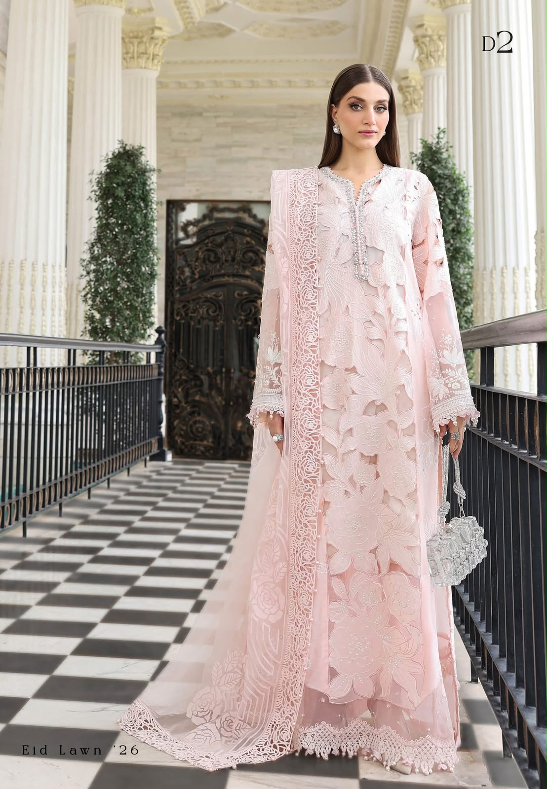 3 Piece Stitched Chikankari | Premium | Luxury Suit