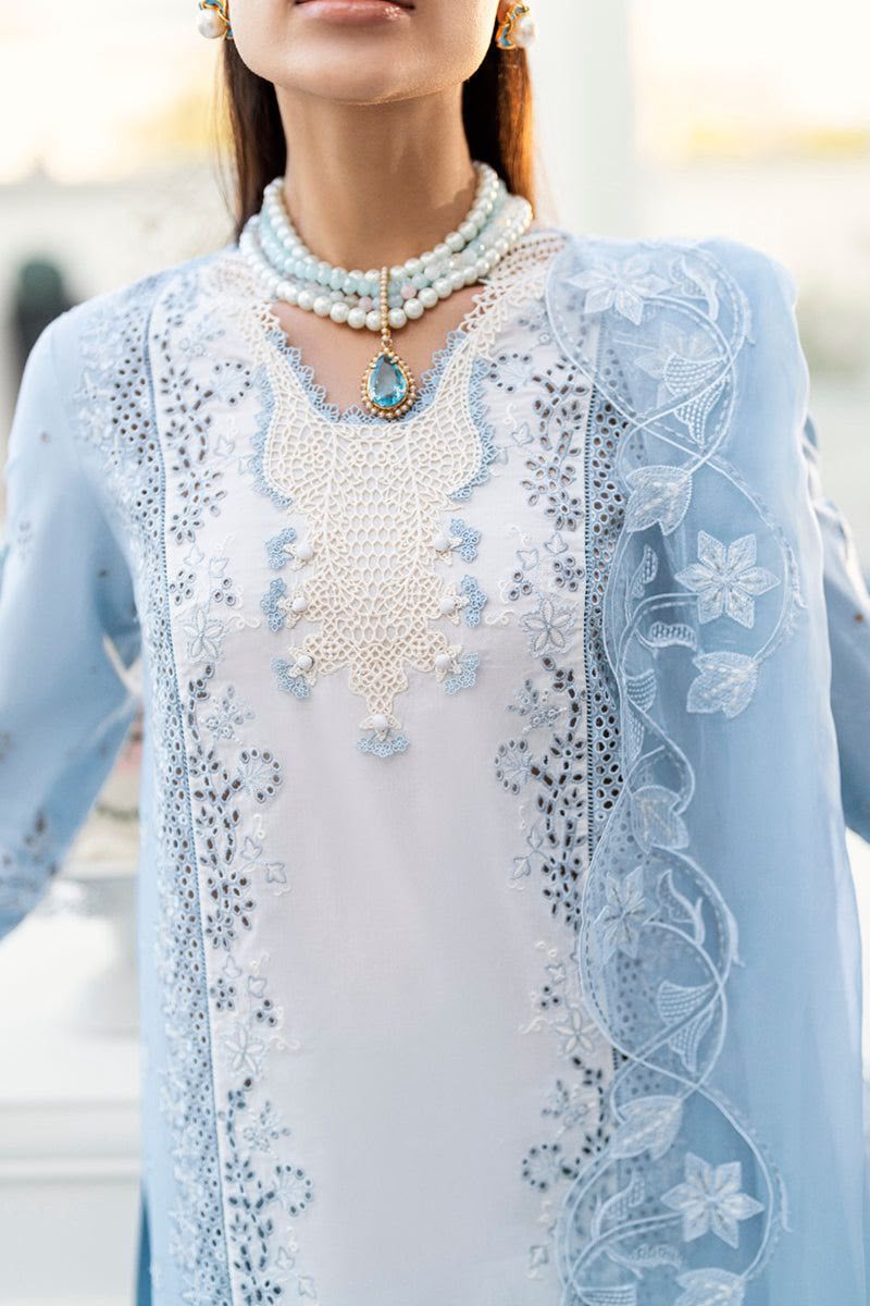 Elegant Chikankari Embroidered Lawn Suit