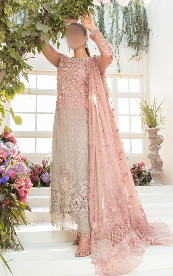 3 Piece Stitched Suit | New Arrivals | Chiffon