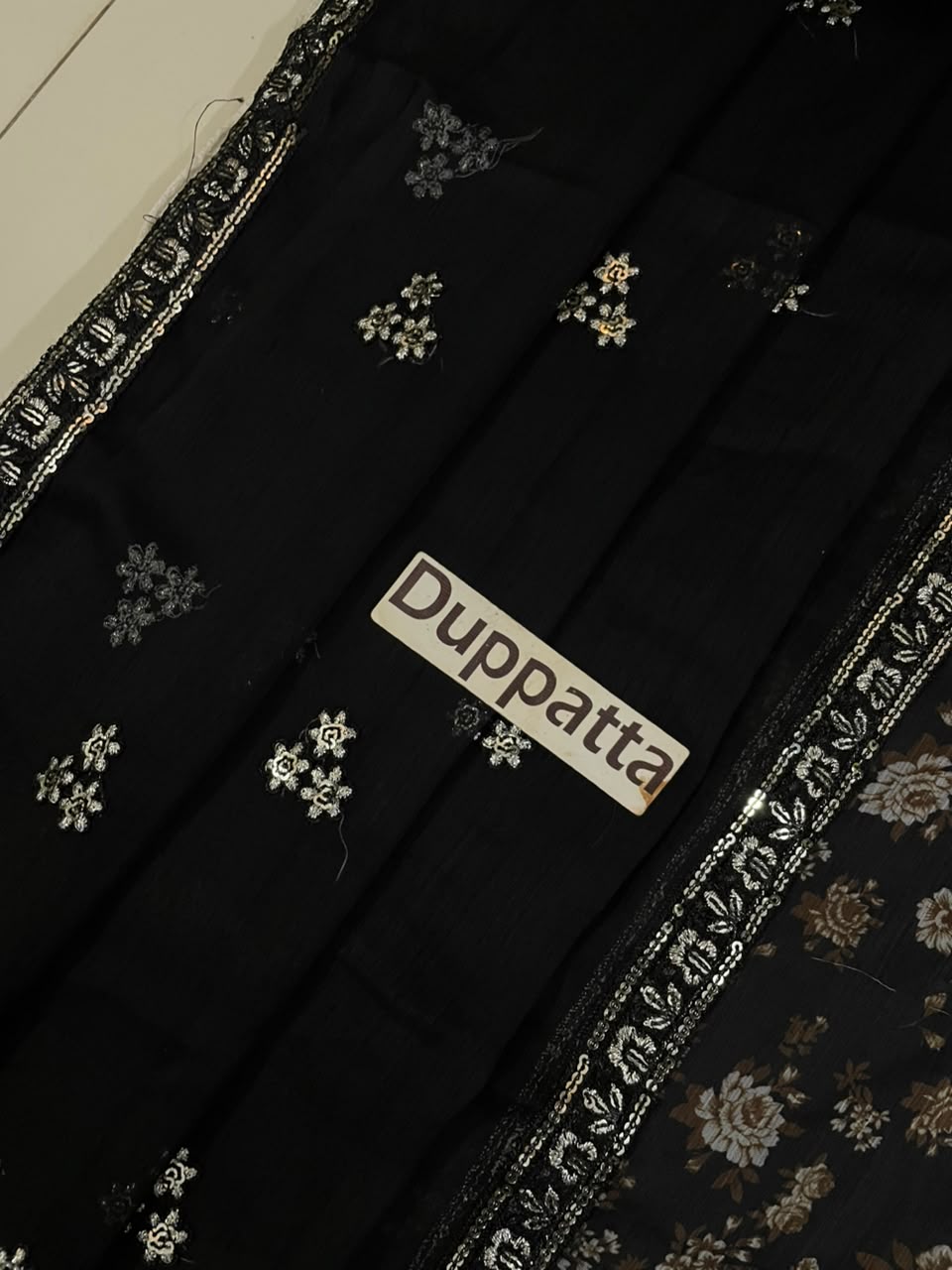 Luxury Chiffon Printed and Embroidered Suit | Elegant Formal & Festive Wear
