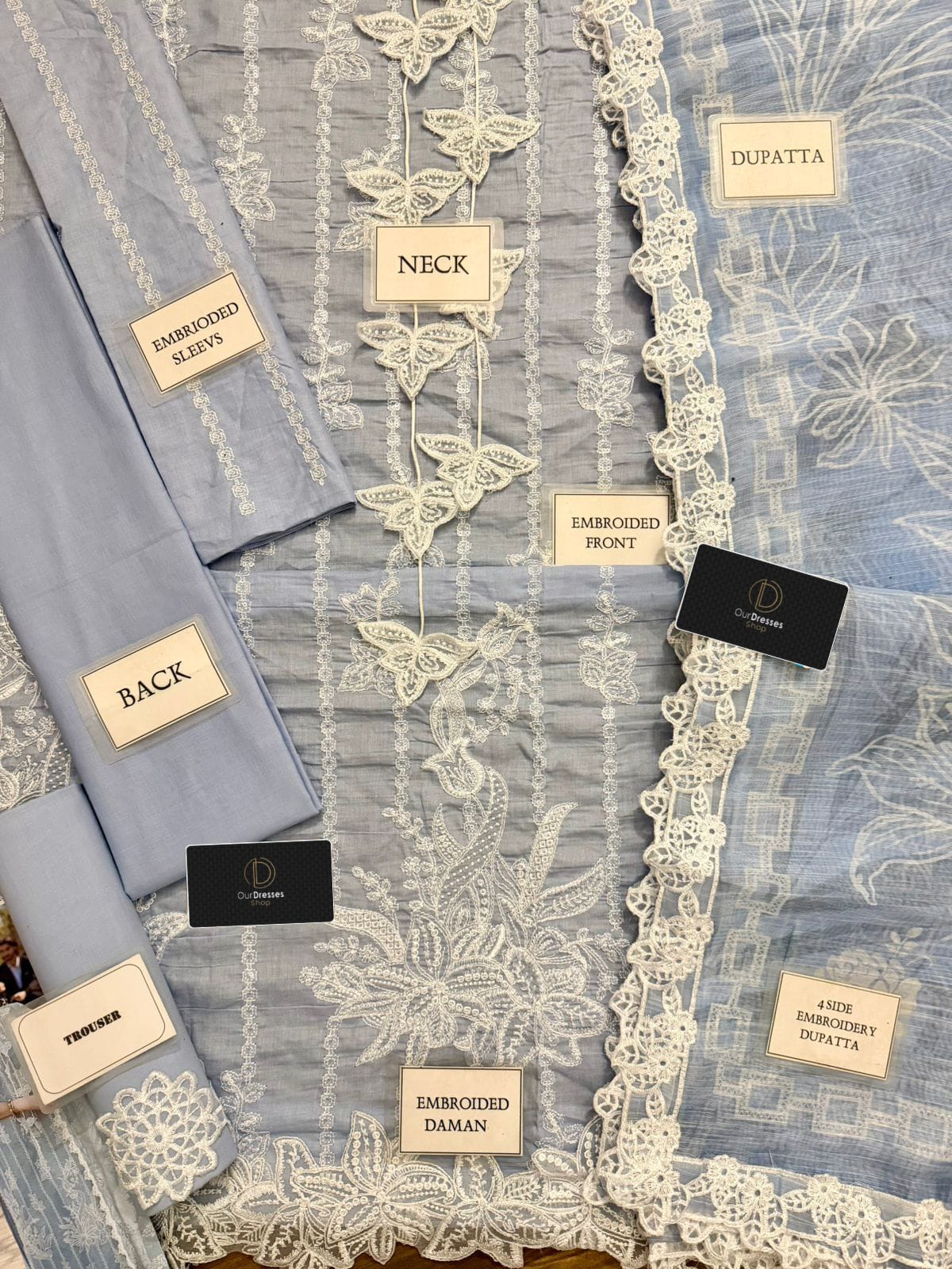 3 Piece Lawn Suit Ready To Wear