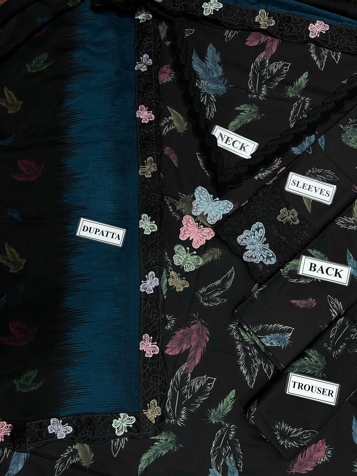 3 Piece Ready To Wear Luxury Lawn Suit