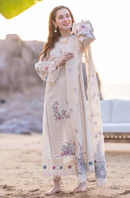 Luxury Summer Formal Chic Printed & Embroidered Suit