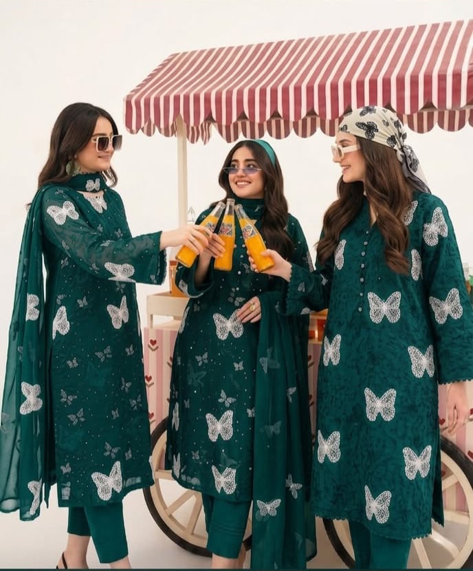 Artisan Lawn Suit with Dupatta