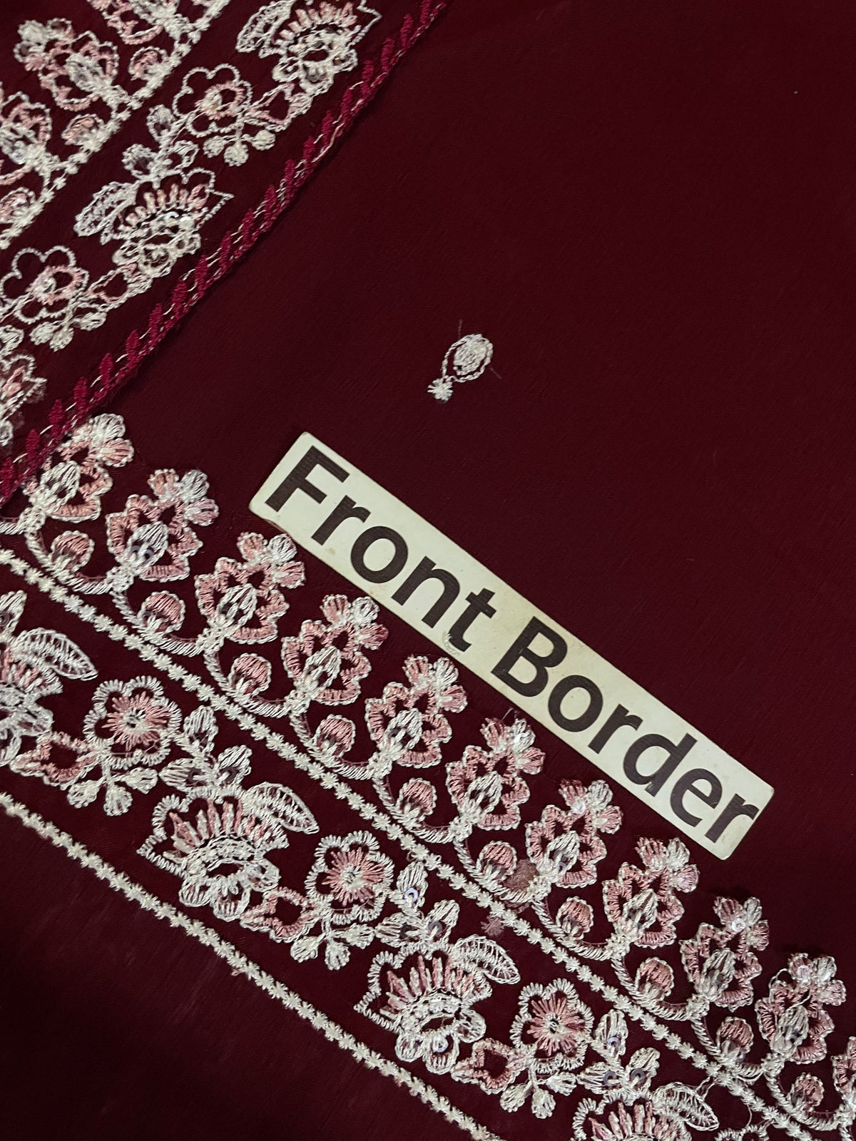 Luxury Chiffon Heavy Neck Embroidered Suit with Wide-Legged Pants & Dupatta | Formal & Festive Wear