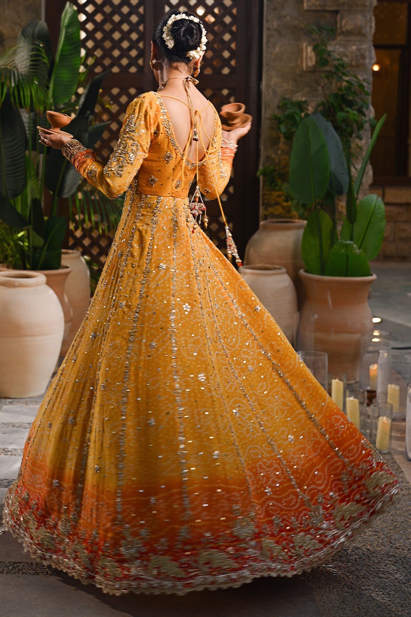 ✨ Luxury Embroidered Chiffon Maxi Suit with Silk Trouser & Chiffon Dupatta ✨