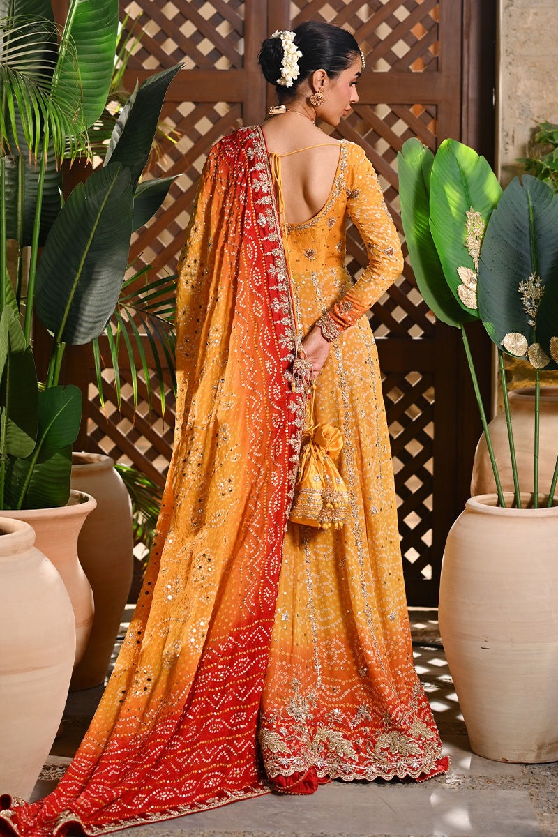 ✨ Luxury Embroidered Chiffon Maxi Suit with Silk Trouser & Chiffon Dupatta ✨